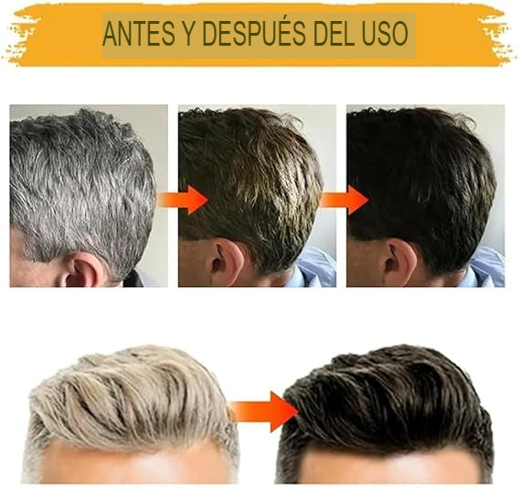 CoverCurl: Shampoo cubre canas 👴➡️👦