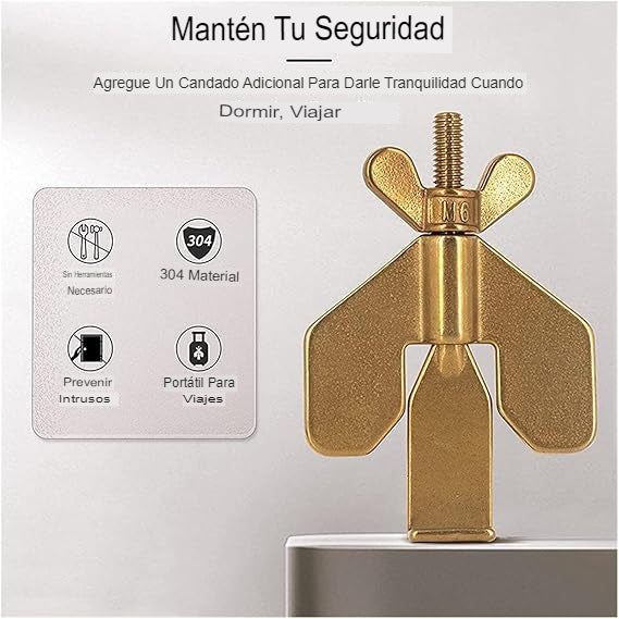 🔑QUICKLOCK: SEGURO INTERIOR PORTÁTIL🚪