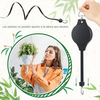 PLANTPULLEY: JUEGO DE POLEAS PARA PLANTAS🌼🌿 X 3 UNID