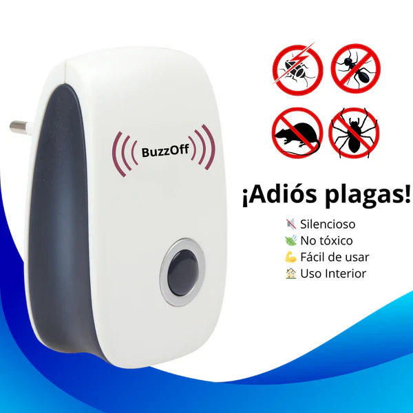 PlagaAway: dispositivo ultrasónico espanta plagas 🚫🐜