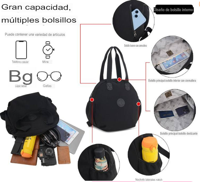 HYDROPACK: BOLSO/MORRAL IMPERMEABLE MULTIFUNCIÓN💦🎒